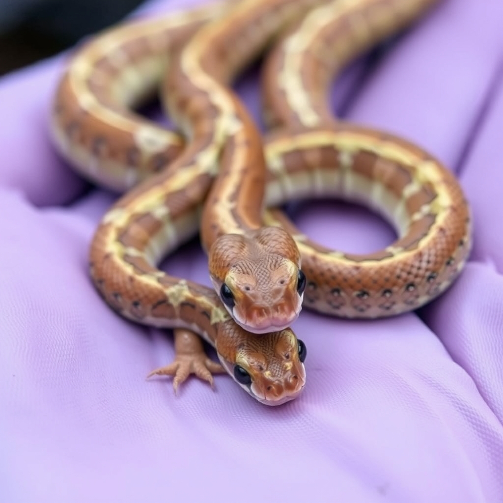 Efforts to protect endangered flightless snakes - Image