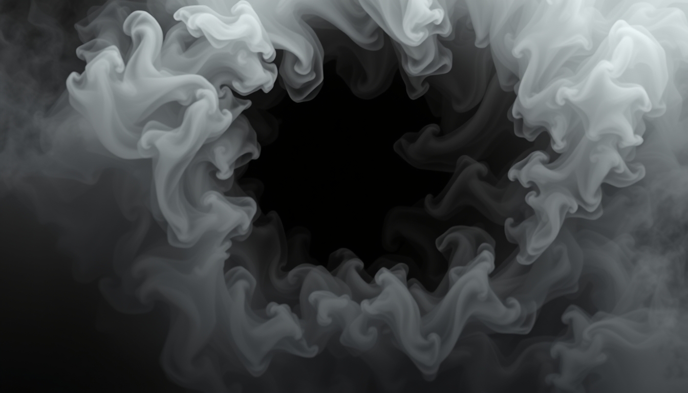 Abstract Background smoky blackhole dynamic. - Image