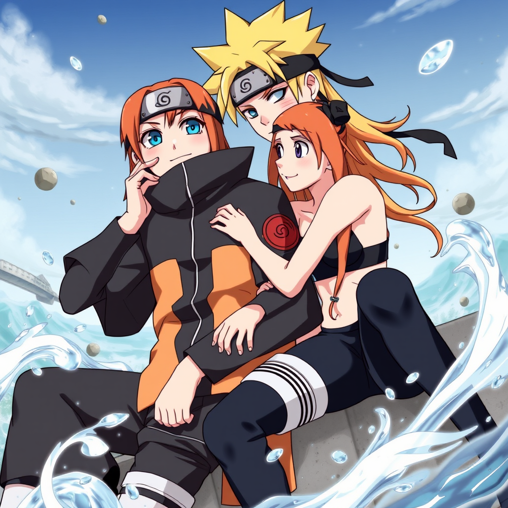 Naruto and Nami - Image