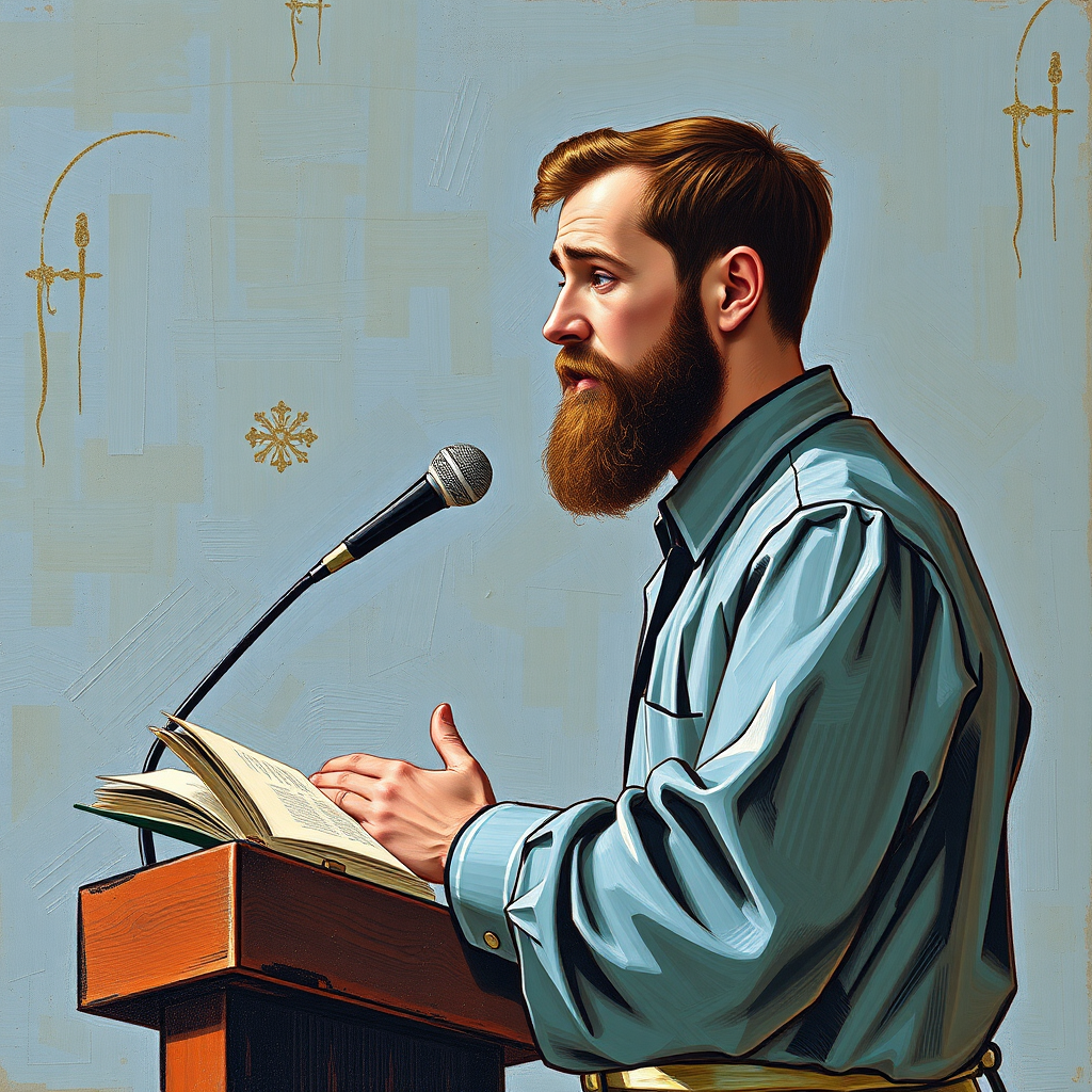 "Pastor's sermon" - Image