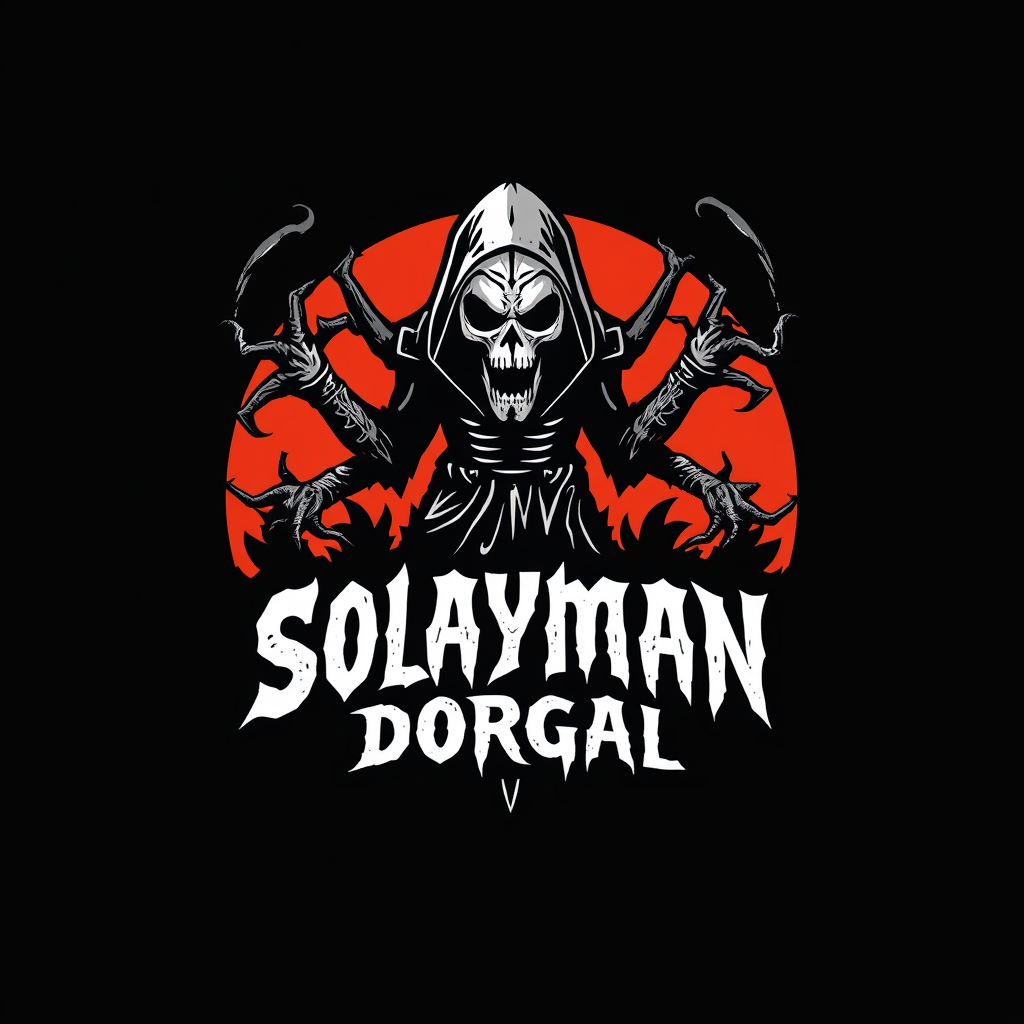 "SOLAYMAN DORGAL" Logo design of a Horror