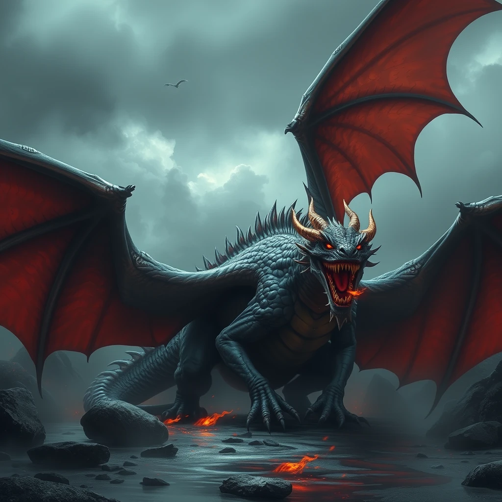 Evil Dragon in realism