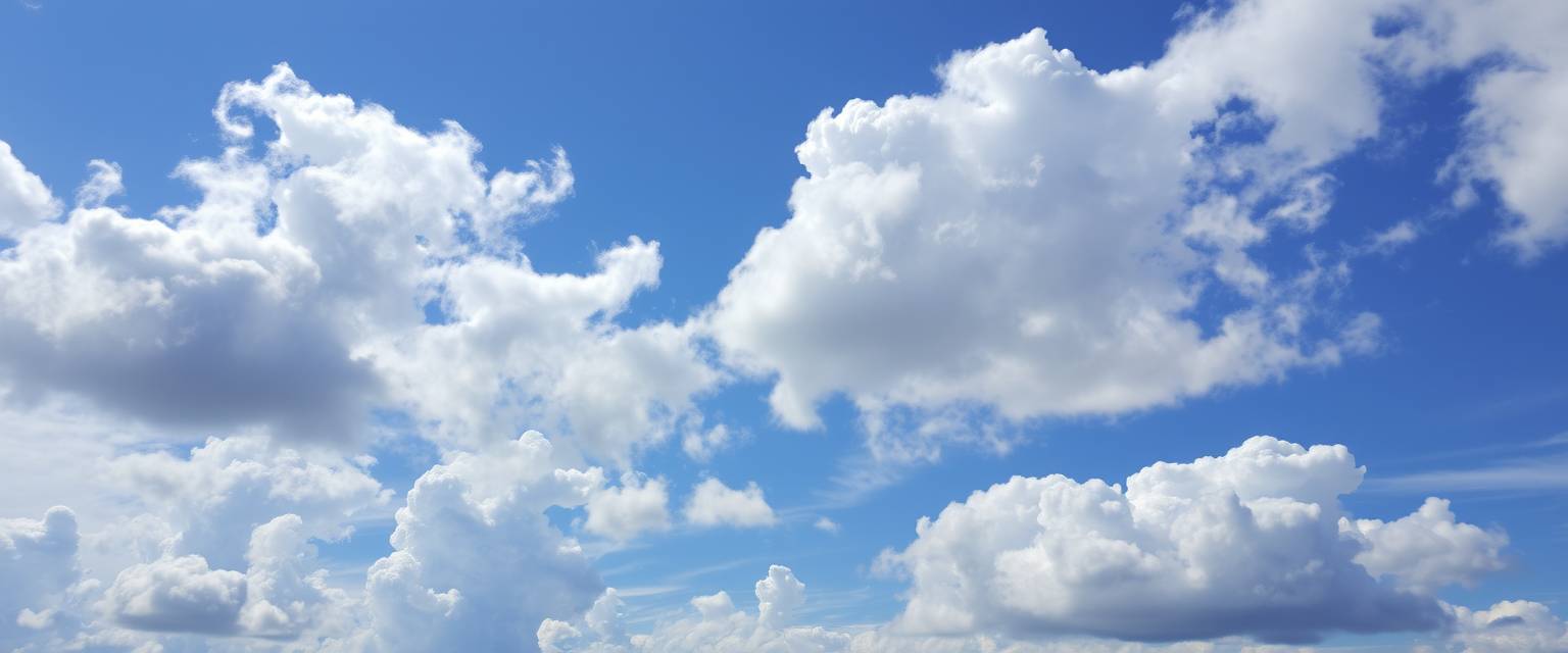 clouds, high quality, photorealistic, sky, blue - Image