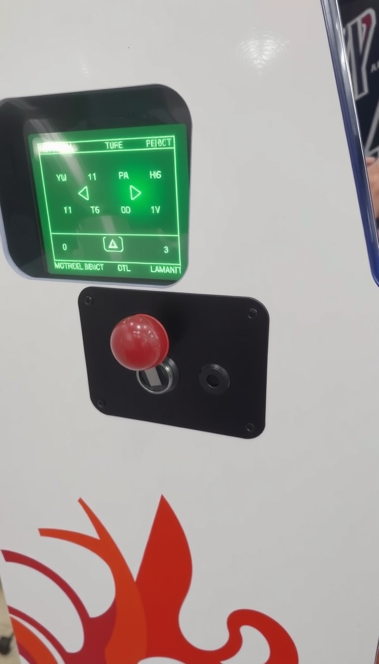 Arcade Game Cabinet Control Panel