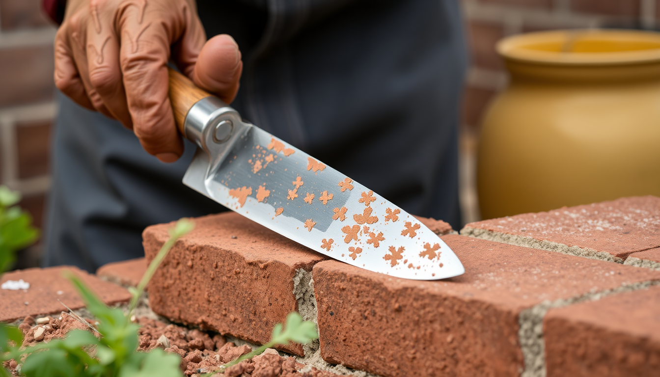 a brick trowel - Image