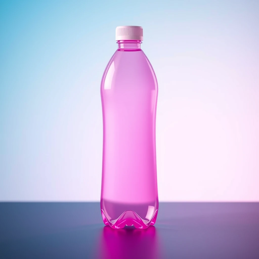 "I want to generate a background image for a product, which is a pink plastic bottle. I need this product to sell well on Taobao and want to highlight the product. You need to give me a matching background image for the product."