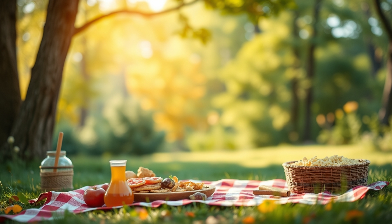 Abstract background picnic - Image