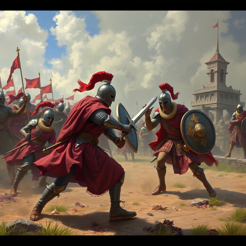 medieval battle