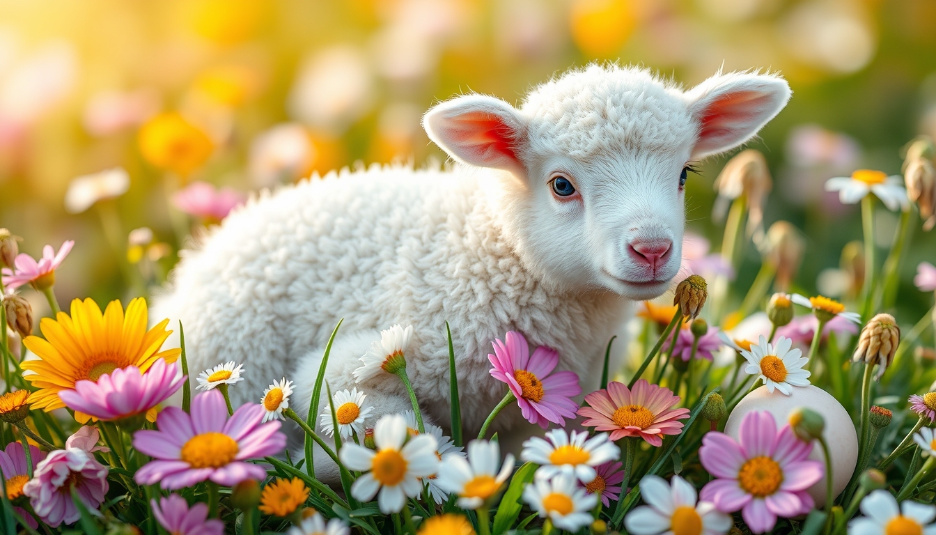 'Save to library
Download preview image Crop preview
Search for similar

# File: 913681299
Easter lamb surrounded by flowers'