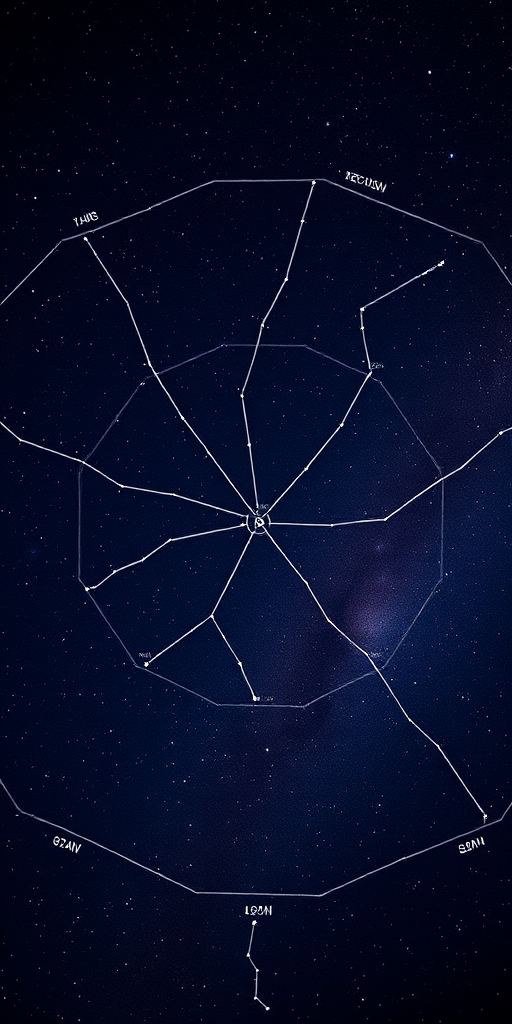 Generate a Sagittarius constellation map.