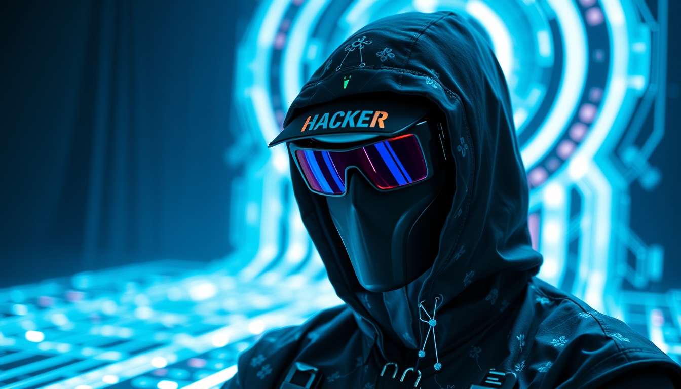 Hacker, hologram - Image