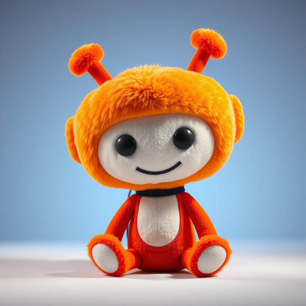 Disney style, Reddit plushie, product shot, studio lighting