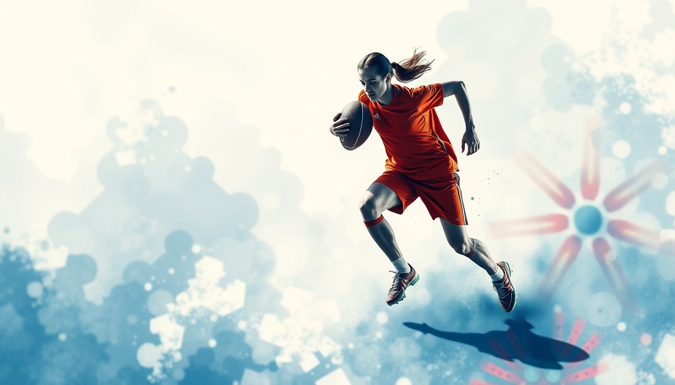 Abstract background sport