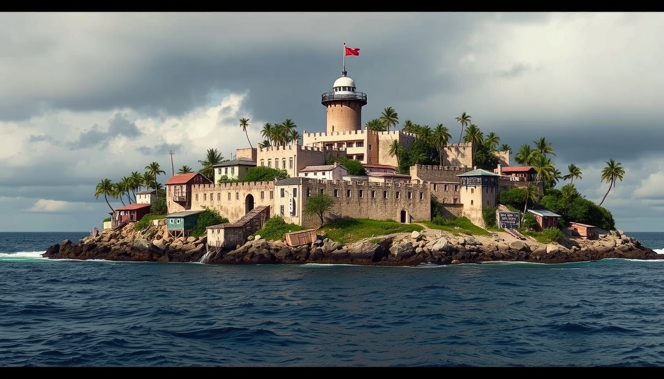 Prison island - Image