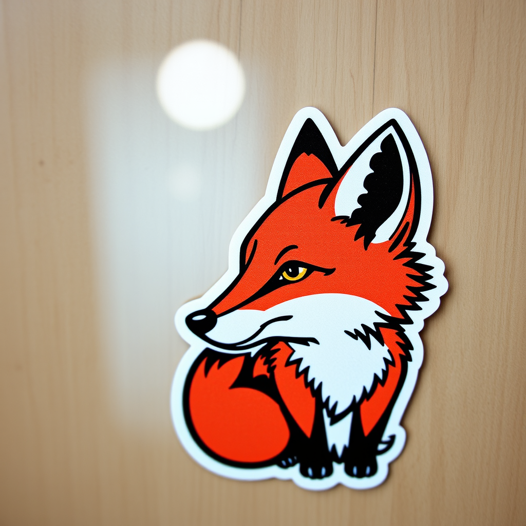 fox sticker - Image