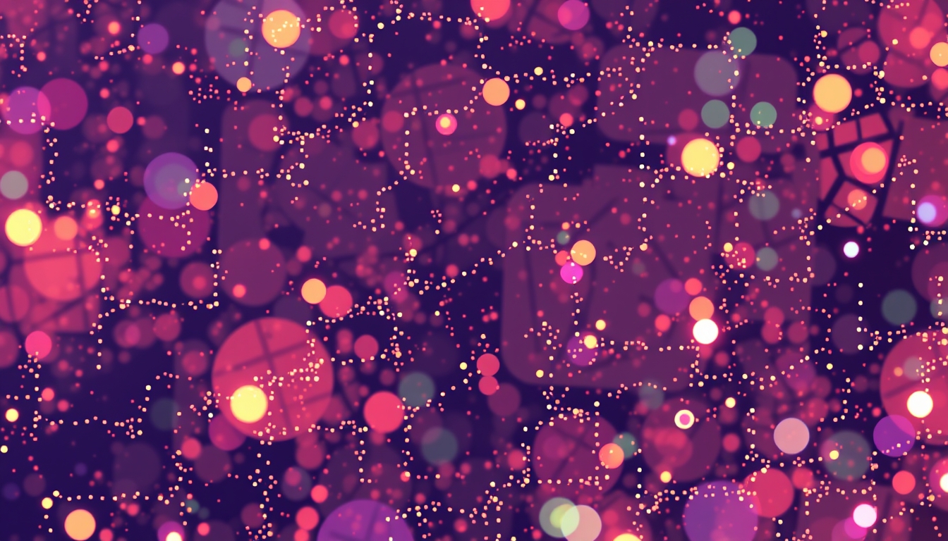 anime, abstract background