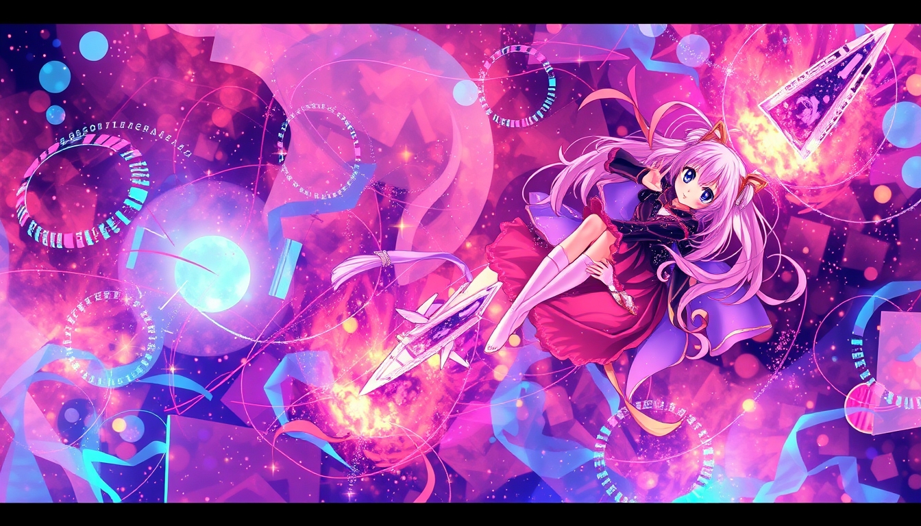 anime, abstract background, 32K UHD, high detailed - Image