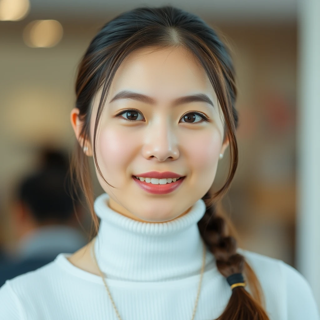 "Woman, 22 years old, student, Chinese appearance." - Image