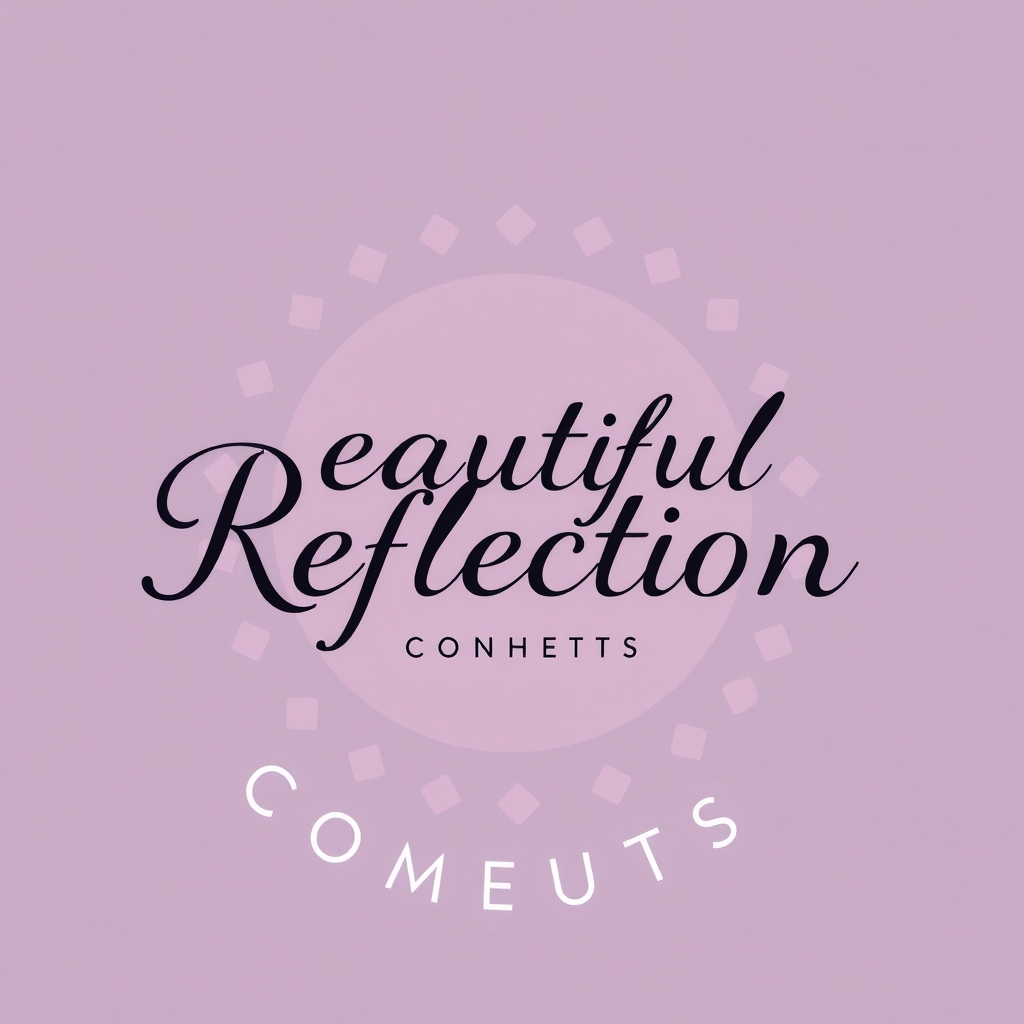 Logo bearing the inscription: Beautiful Reflection Cosmetics. - Image