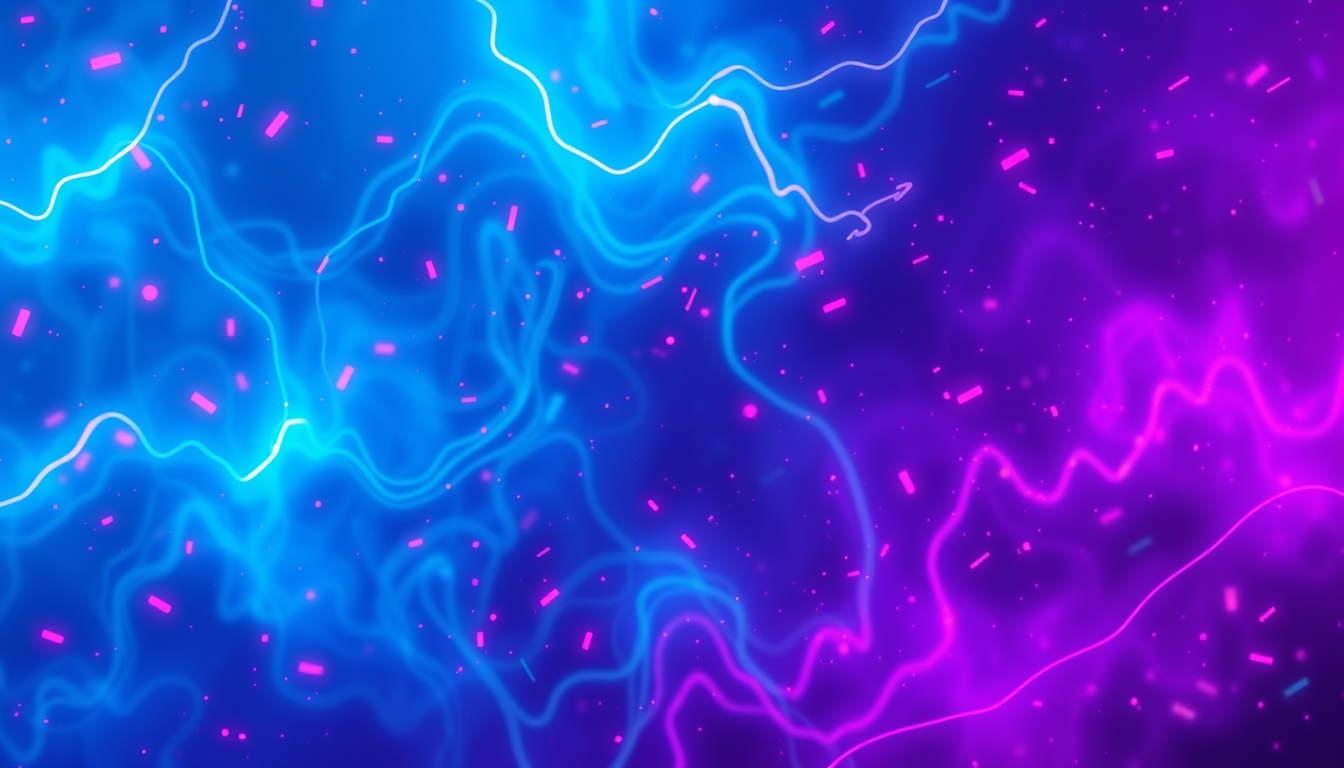 Abstract background wild neon code - Image