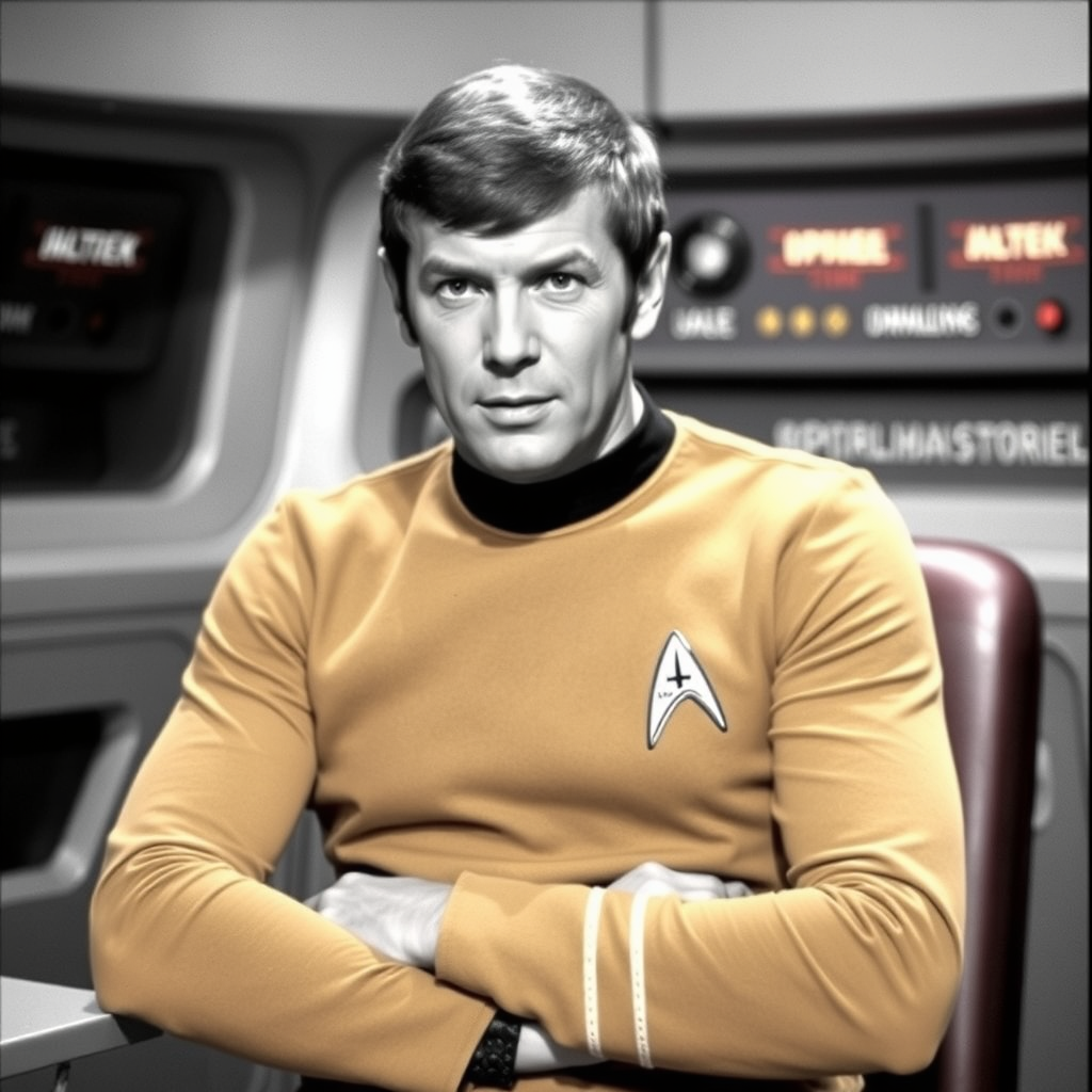 Captain Kirk, 1965. - Image