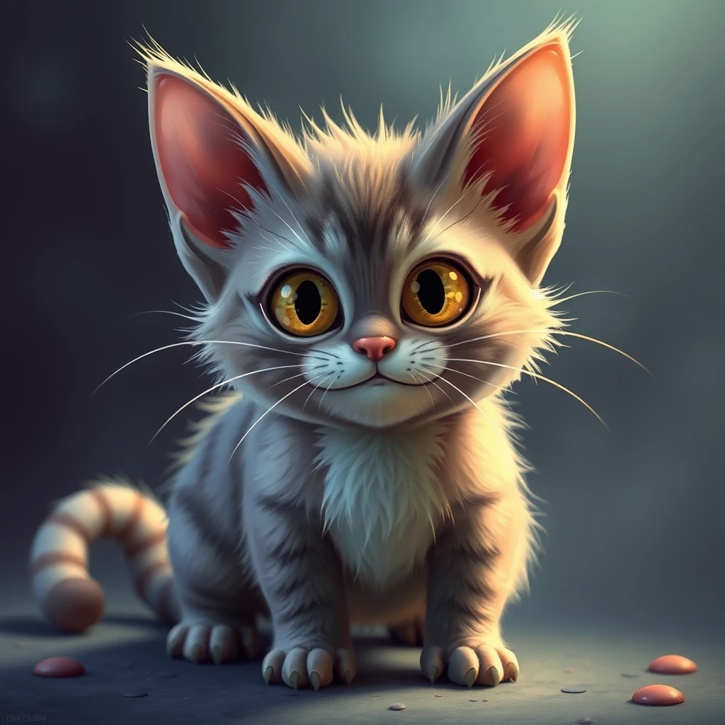 cute cat monster - Image