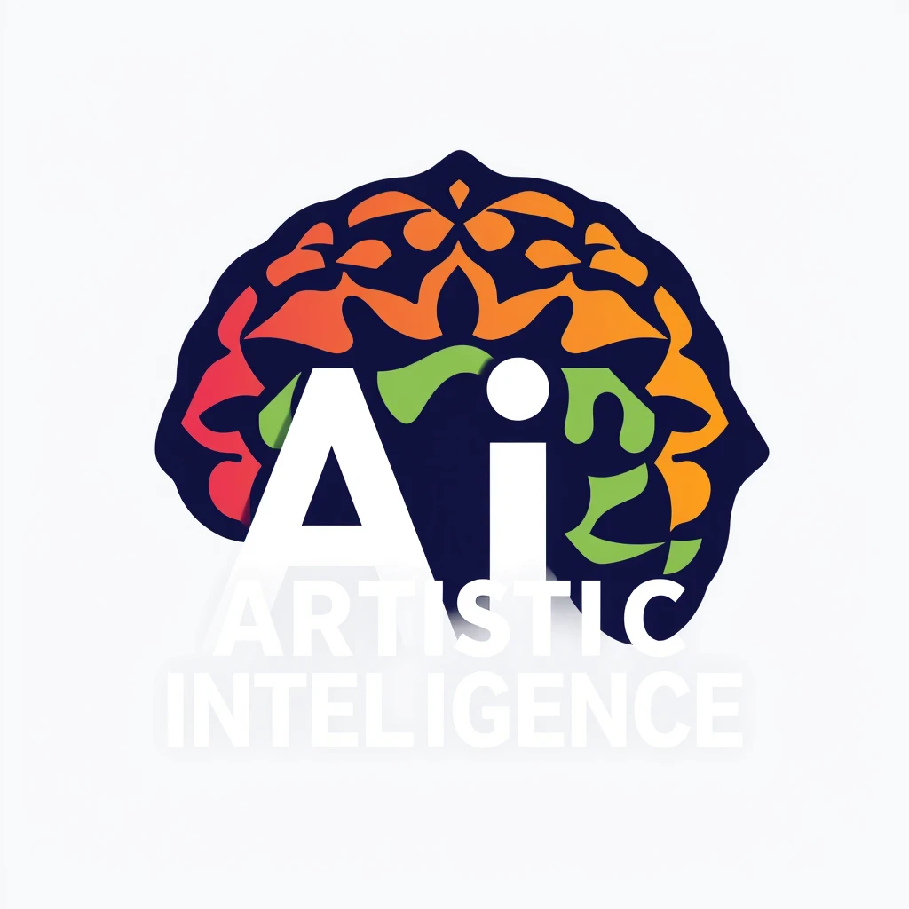 Logo of artistic intelligence: featuring the letter AI and the text Artistic Intelligence