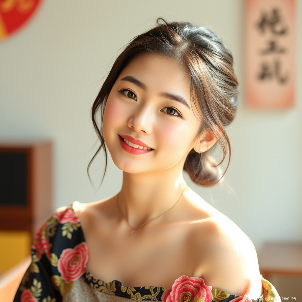 a very beautiful Asian girl