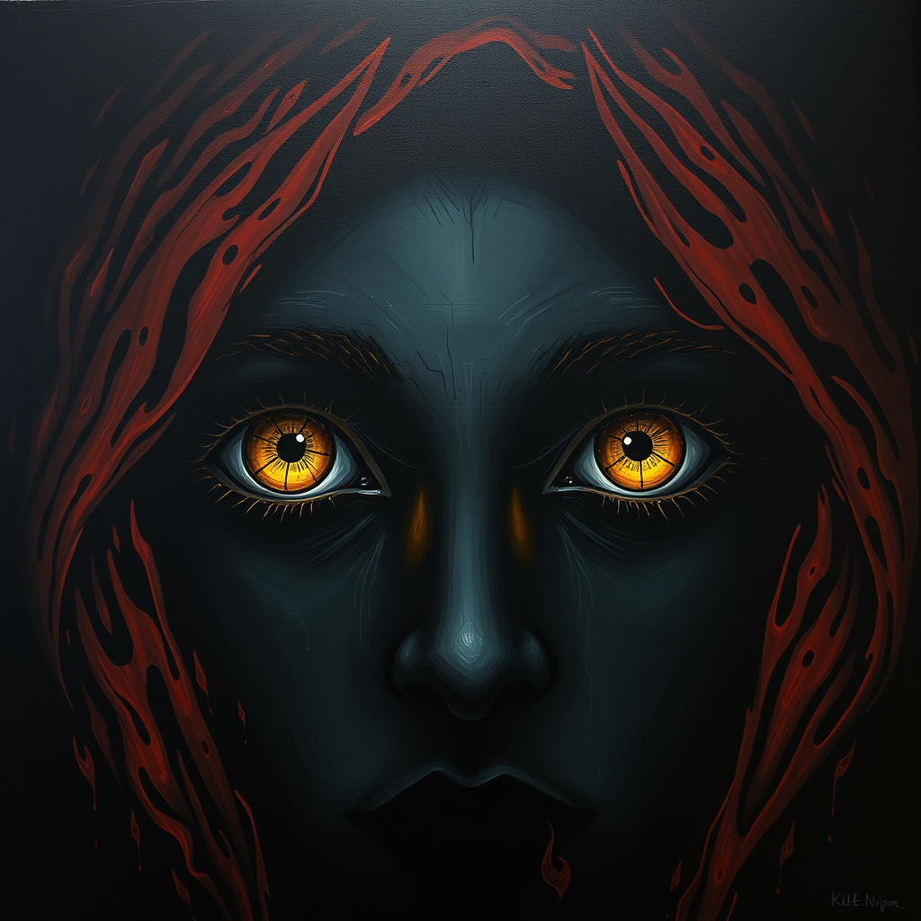 'eyes in the dark' - Image