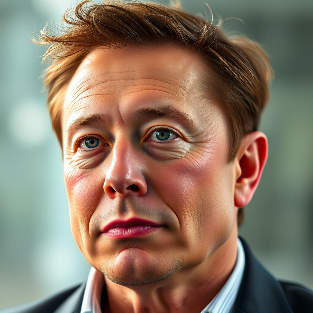 Elon Musk Real Face