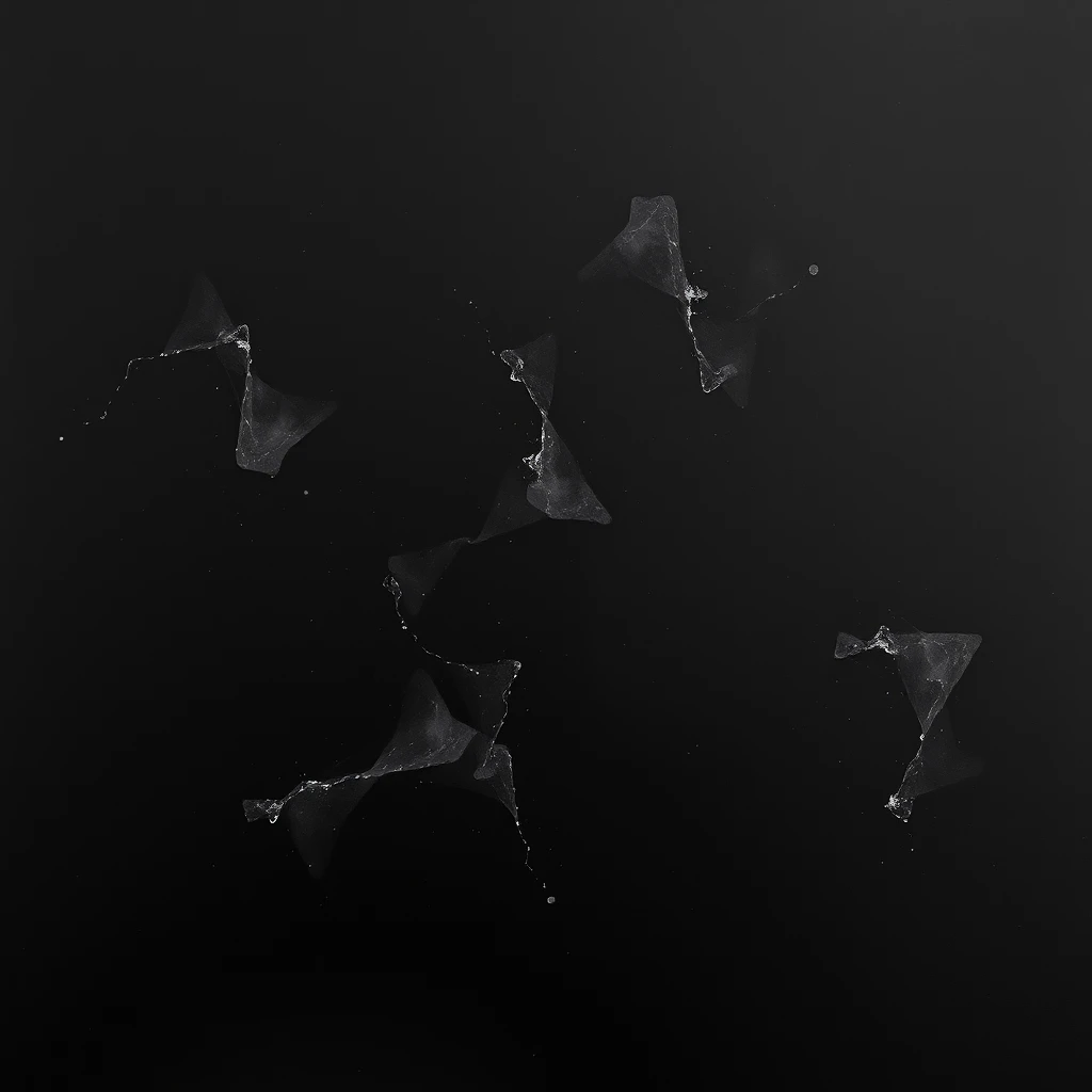 black abstract background - Image