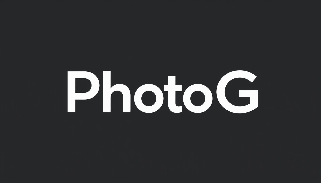 create a logo 'PhotoG' - Image