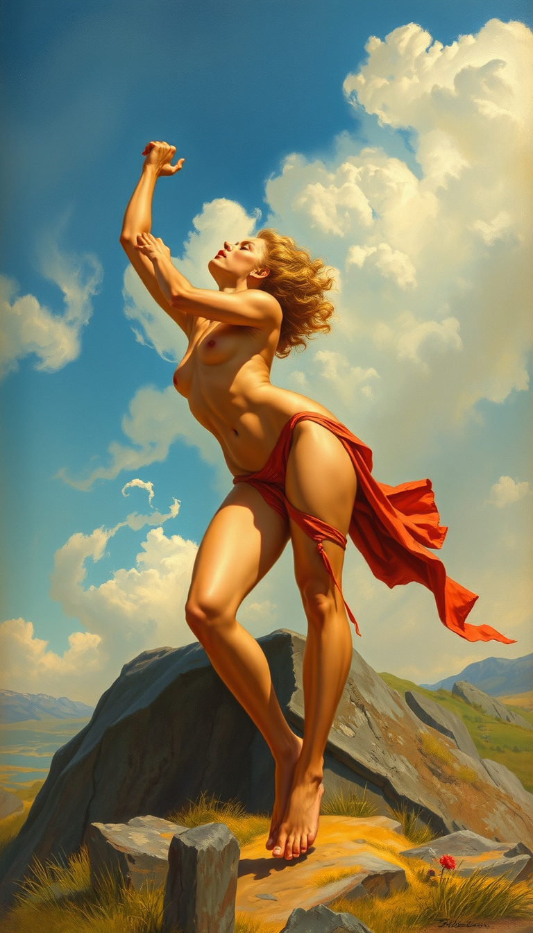 Painting by Boris Vallejo