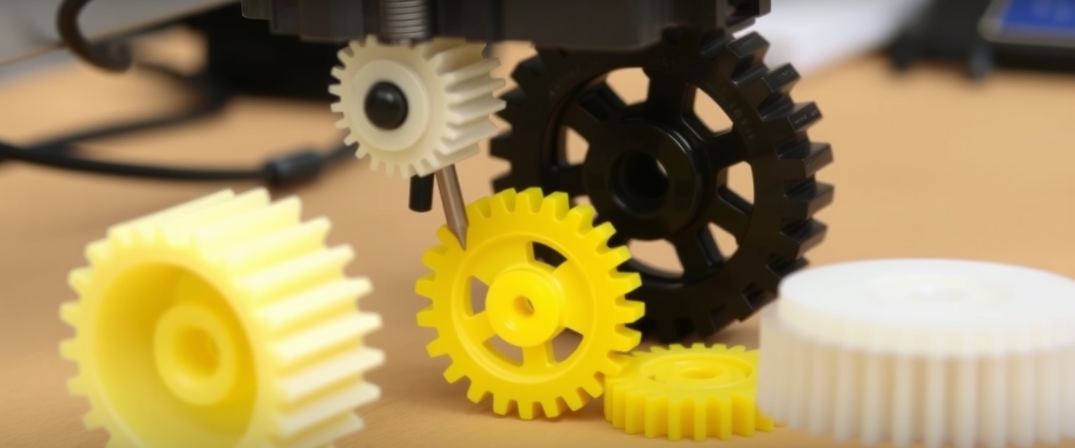 3D Printing in Action: Gears Taking Shape